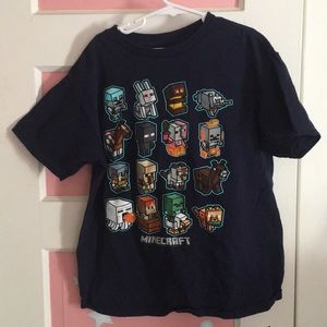 Used-boys Minecraft t-shirt size M